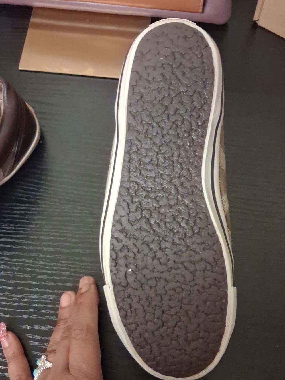Coach BUNDLE CLUTCH AND SNEAKERS SIZE 7.5 - Picture 9 of 16
